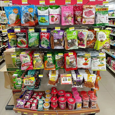 盐津芒果干泰国蜜饯711零食集合