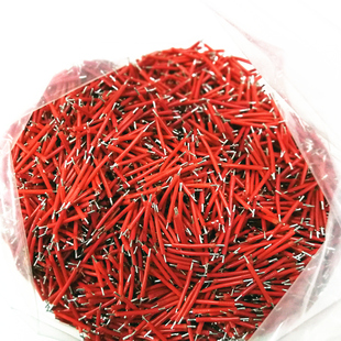 厂家直销超细飞线跳线UL3302电子线加工15mm双头镀锡短导线材定制