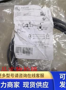 4芯现货IFM易福门EVC233连接线2米M12转M8公母对插EVC077