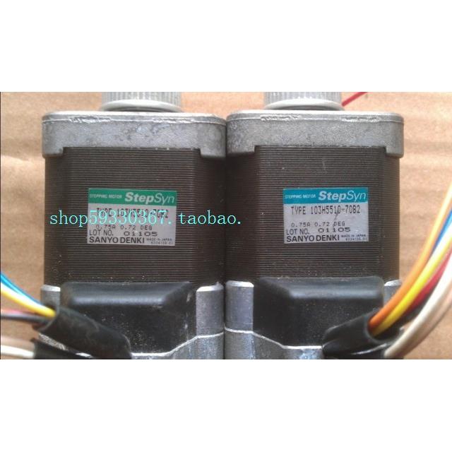 日本 三洋 StepSyn 步进电机103H5510-70B2 带刹车功能
