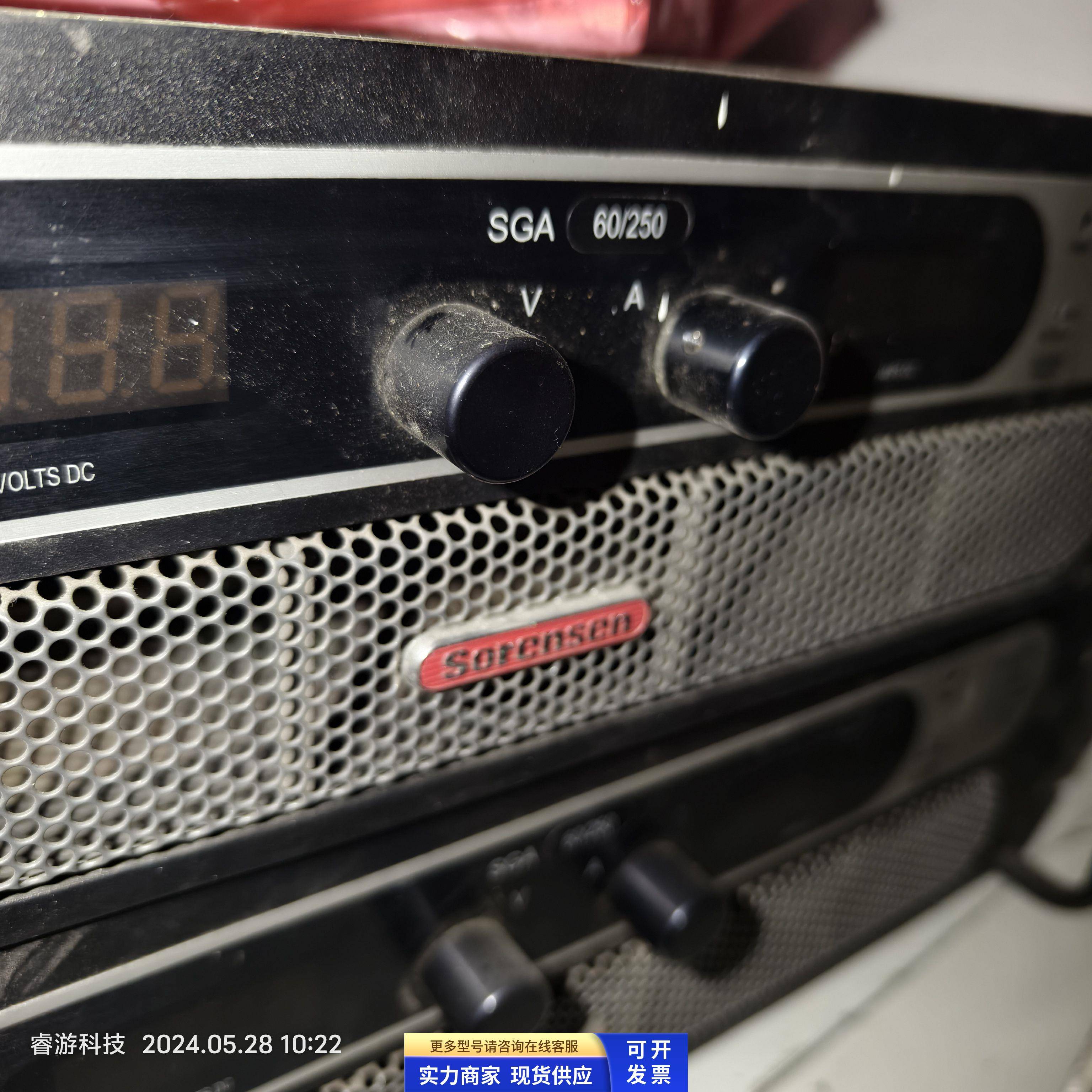 索伦森直流可调电源SGA60X250D-1DAAAS 二手和维修