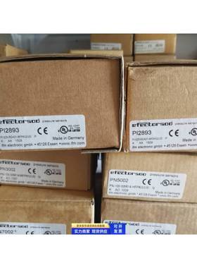 IFM PI2893压力传感器原装实拍当天发