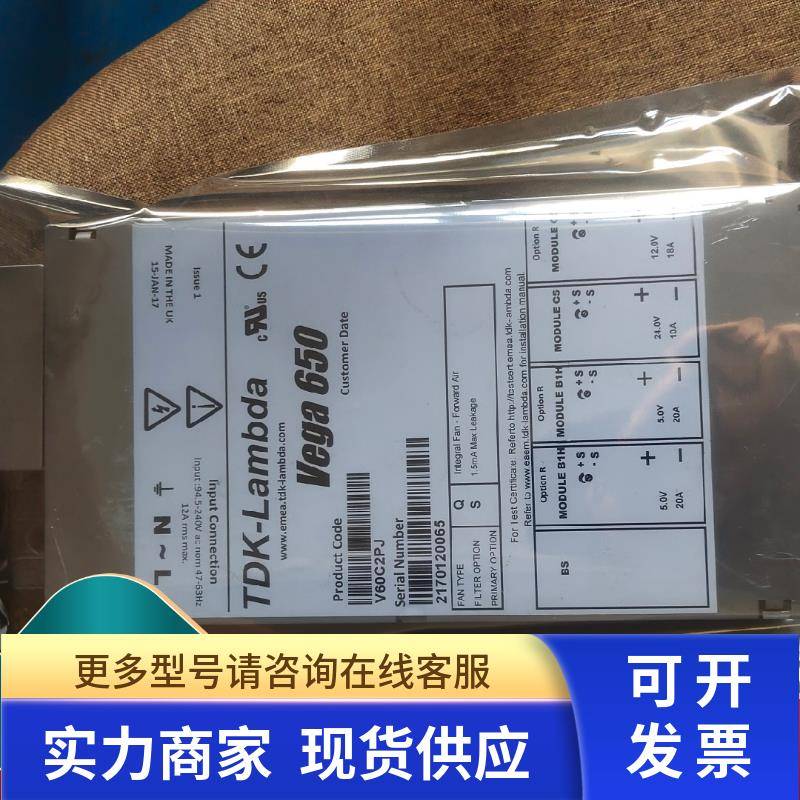 电源模块 Vega650模块电源二手 V60C2PJ V60CP1C现货质保半年