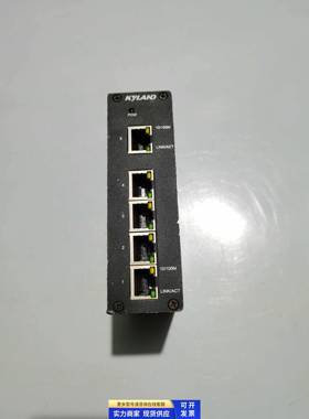 KYLAND交换机KIEN1005-5T V3.10原装拆机实图 二手