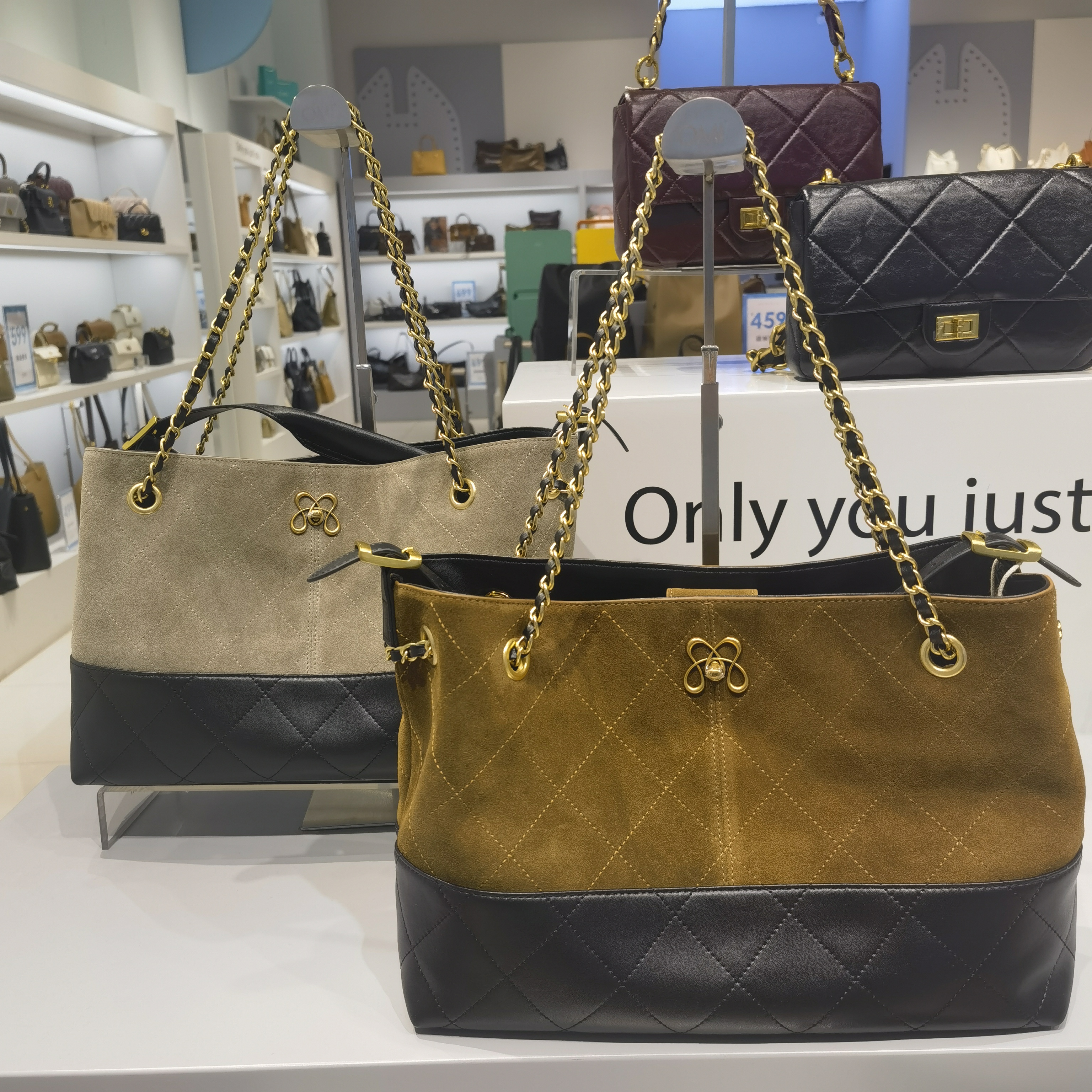 OMI欧米专柜正品女包新款时尚百搭单肩斜挎手提包托特包
