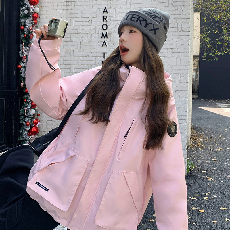 【现货】图新款 韩系 休闲冲锋衣羽绒服 301A-8608-P265-K398图片