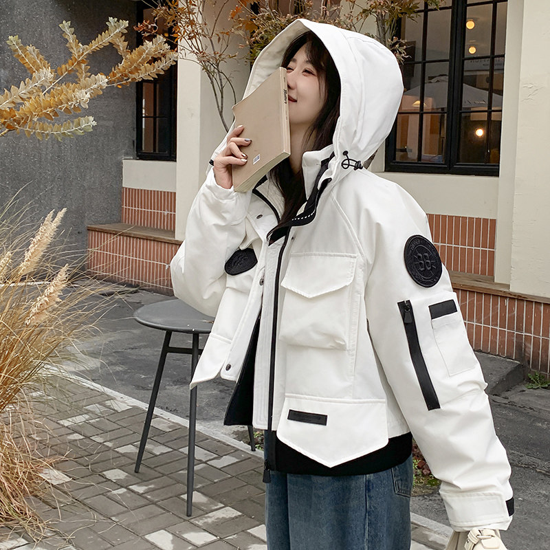 现货新款冲锋衣羽绒服90白鸭绒301A-8561-P325-K488,女装羽绒服,2C301