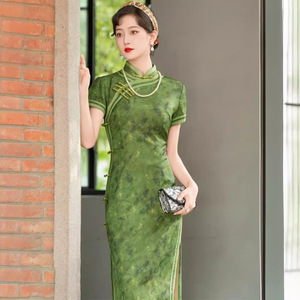 二小姐旗袍｜旗袍新中式夏季高端新款日常复古改良国风
