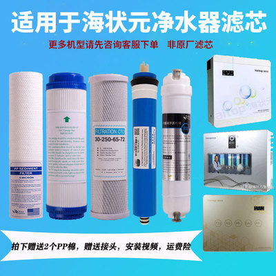 适用型滤芯适配海状元等多净水器RO-09/R9/R11/N1反渗透超滤