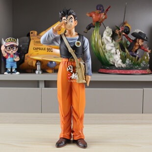 七龙珠动漫周边桌面机箱装饰摆件YJ敬礼悟饭GK手办二次元潮玩礼物