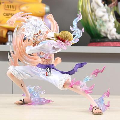 noc甩手抡拳尼卡路飞手办潮玩二次元动漫周边桌搭摆件模型