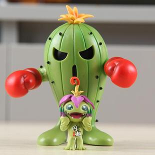数码宝暴龙贝世界图鉴动漫周边摆件仙人掌兽巴鲁兽GK手办潮玩桌面