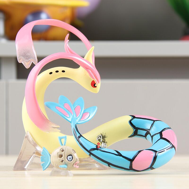 口袋神奇立体图鉴美纳斯进化组手办口袋妖怪动漫周边潮玩模型