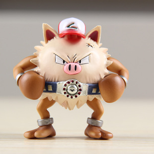 宠物口袋精灵神奇动漫周边 火爆豪车猴手办动漫模型盒装摆件礼物