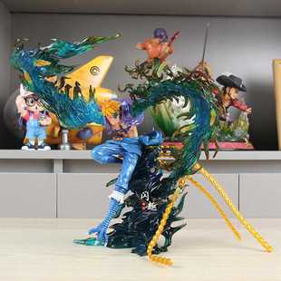 Brain 飞翔马尔科不死鸟手办动漫模型礼物 白胡子海贼团