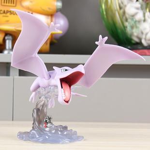 口袋神奇立体图鉴精灵宠物动漫周边摆件化石ok翼龙手办模玩