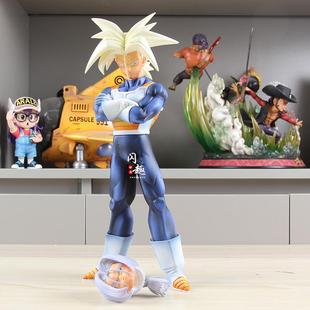 七龙珠LK杰克帮特兰克斯双头雕GK手办超级赛亚人模玩二次元 摆件