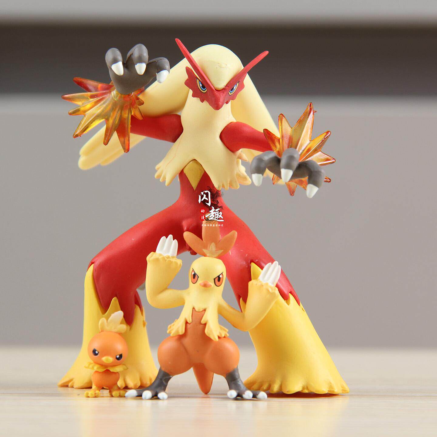 口袋神奇动漫游戏周边摆件火稚鸡力壮鸡火焰鸡进化组手办模型,模玩/动漫/周边/娃圈三坑/桌游,手办/手办景品,淘宝优惠券,粉丝福利购,淘宝优惠卷