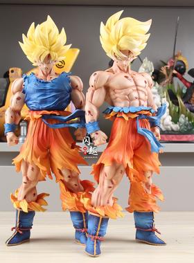 七龙珠JMY初超悟空手办雕像超级赛亚人摆件动漫二次元周边模型