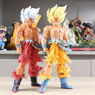 七龙珠 单人物周刊色雕像哥无限初超悟空2.0手办动漫模型摆件