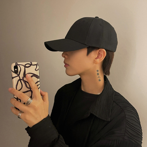 硬顶帽子男潮大头围大脸适合的棒球帽女夏季春秋加大码鸭舌帽圆脸