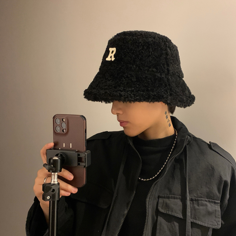 渔夫帽男百搭显韩版秋冬