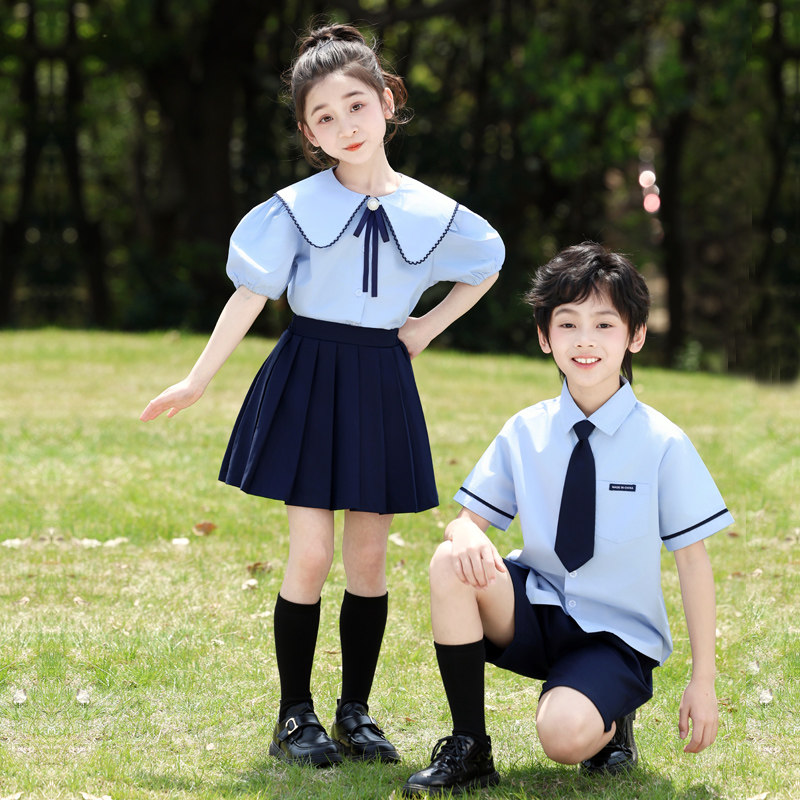 六一儿童节合唱演出服幼儿园毕业照班服中小学生朗诵演讲表演服装