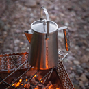 6不锈钢一体成型大号茶壶手提开水壶露营篝火烧水壶 柯曼奶奶壶SW