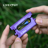 LIVEOUT小物钓线组 溪流钓配套成品线组马口鳑鲏白条线组