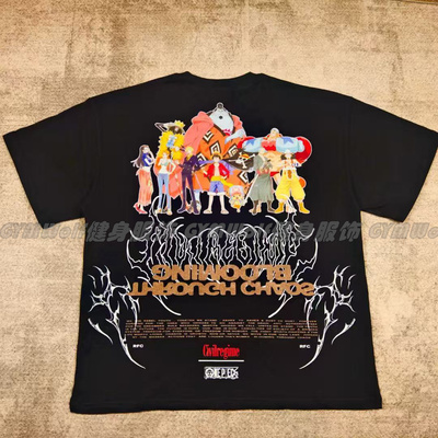 CivilRegime海贼美式运动垂感T