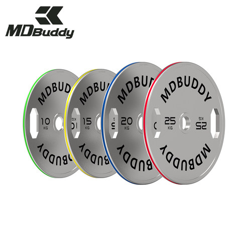 MDBUDDY手抓孔电镀杠铃片