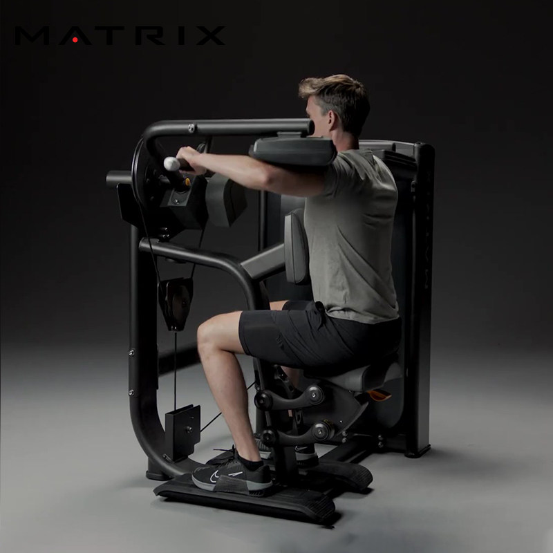 乔山Matrix肩膊提升训练器G7-S21B锻炼肩中部肌群商用健身房器材
