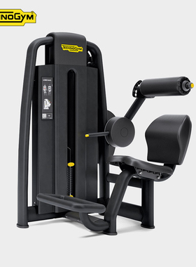 Technogym泰诺健坐式背肌训练器Lower Back可调阻力背部健身锻炼