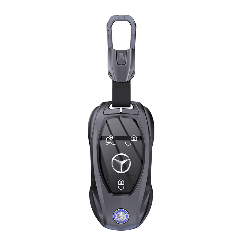 适用于奔驰GLC车C260L钥匙套E300L/GLA包C200男A200L扣GLB/GLE350