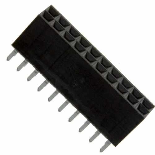 66953-010LF 连接器 《 CONN RCPT 20POS 0.1 GOLD PCB    》