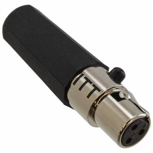 M-XL-3-11L 连接器 《 CONN PLUG FMALE MINI XLR 3P SLDR    》
