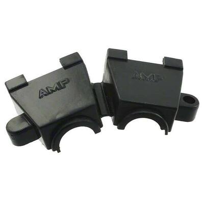 1-350374-9 连接器 《 CONN STRAIN RELIEF 12 POS MR BLK    》
