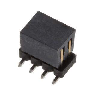 2842142-4 连接器 《 8P,2MM,BRK HDR,DRVT,SMD,0.1AU,TR    》