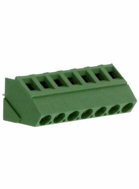 282847-7 连接器 《 TERM BLOCK 7POS 35DEG 5.08MM PCB    》