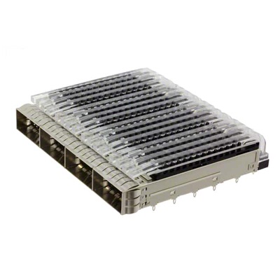 2170790-4 连接器 《 CONN QSFP28 CAGE 1X4 W/HSINK R/A    》