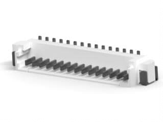 1-1734260-5 连接器 《 CONN HEADER SMD 15POS 1.25MM    》