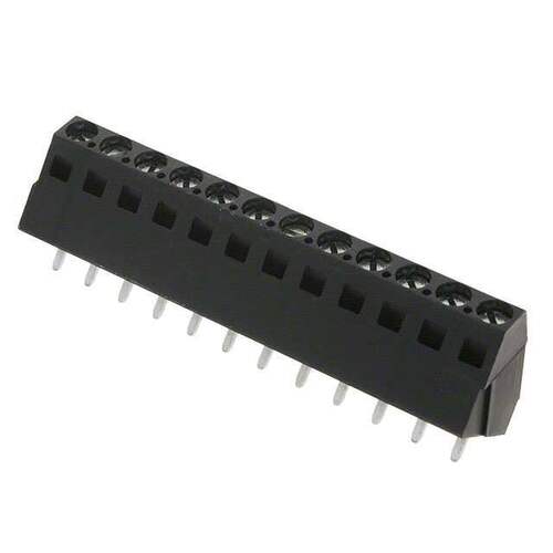 1-1546074-2 连接器 《 TERM BLK 12POS 35DEG 5.08MM PCB    》