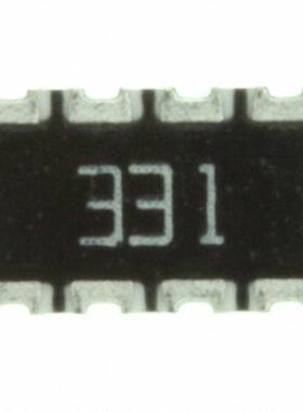 744C083331JP 电阻 《 RES ARRAY 4 RES 330 OHM 2012    》