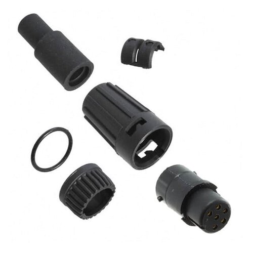 6282-6SG-522 连接器 《 CONN PLUG FMALE 6POS SOLDER CUP    》