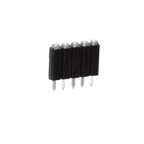 ESS-105-T-03 连接器 《 CONN SOCKET 5POS 0.1 GOLD PCB    》