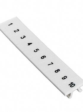0808671:0001 连接器 《 ZACK STRIP 10-SECTION WHITE    》