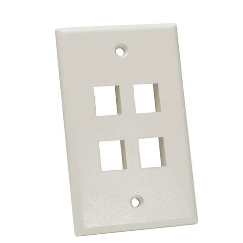 NFP-1042 连接器 《 KEYSTONE WALL PLATE SINGLEGANG    》