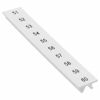 0808697:0051 连接器 《 ZACK STRIP 10-SECTION WHITE    》