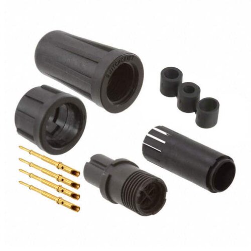 EN2C4M22DC 连接器 《 CONN PLUG MALE 4POS GOLD    》