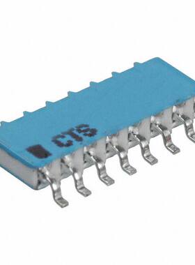 766163222GP 电阻 《 RES ARRAY 8 RES 2.2K OHM 16SOIC    》